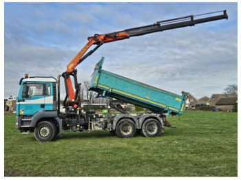 Kipper MAN TGA 33.360 TIPPER 3 SIDE CRANE PALFINGER 16502 *REMOTE CONTROL: das Bild 3