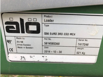 Frontlader für Traktor Reservdelar till Ålö / Trima Quicke Q56: das Bild 2