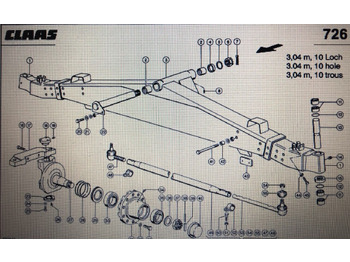 CLAAS Achsschenkel