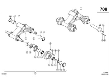 CLAAS Radnabe/-lagerung