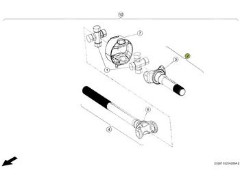 CLAAS Differenzial Getriebe