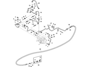 JOHN DEERE Bremsleitung/ Bremsschlauch