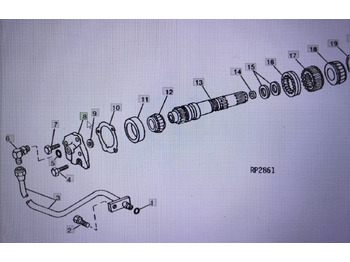 JOHN DEERE Getriebe und Teile