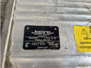 Steuergerät für Baumaschine Liebherr 544 L544 - sterownik Hydromatik MC6 E/32 2045006 L93193: das Bild 4