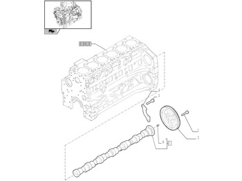 NEW HOLLAND Motor und Teile