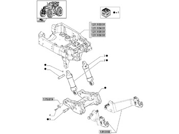 NEW HOLLAND Hydraulikzylinder