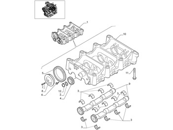NEW HOLLAND Motor und Teile