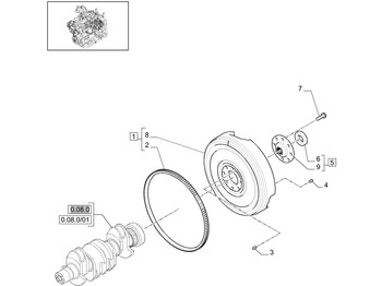 NEW HOLLAND Motor und Teile