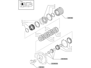 NEW HOLLAND Getriebe und Teile