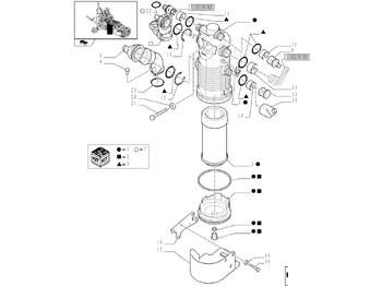 NEW HOLLAND Hydraulikfilter