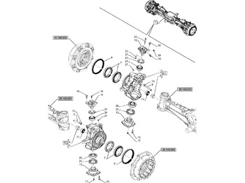 NEW HOLLAND Achsschenkel