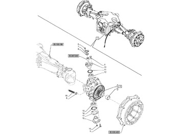 NEW HOLLAND Achsschenkel