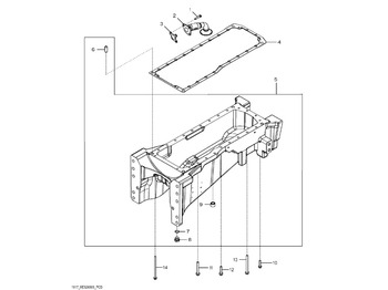 JOHN DEERE Rahmen/ Chassis