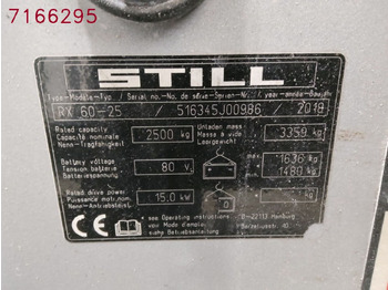 Elektrostapler STILL RX60-25: das Bild 2
