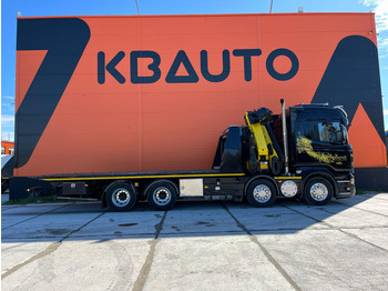 Autotransporter LKW Scania R 560 8x4 PK 34002 / WINCH / FALCOM FAS 12000 / PLATFORM L=6564 mm: das Bild 4