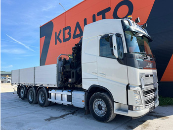 Pritsche LKW, Autokran Volvo FH 500 8x4*4 HIAB 408E-6 + JIB / PLATFORM L=6434 mm: das Bild 4