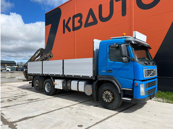 Pritsche LKW, Autokran Volvo FM 9 300 6x2*4 HIAB 085D-3 / PLATFORM L=6320 mm: das Bild 4