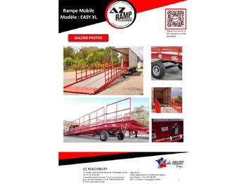 NEU: Verladerampe AZ RAMP-EASY XL-20 . Mobil Loading Ramp  WIDE With Level Off, 20 t Capacity: das Bild 3