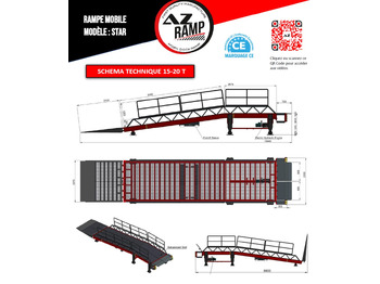 NEU: Verladerampe AZ RAMP STAR-RL-15T mobile loading ramp: das Bild 3