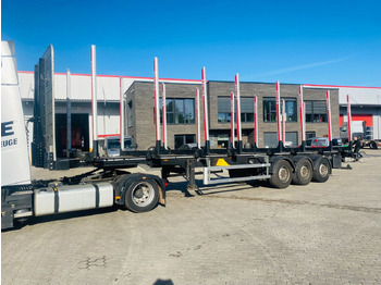 Holzauflieger PAVIC Holzauflieger mit Schemel und Rungen: das Bild 3