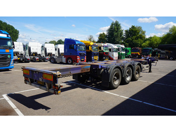 Container/ Wechselfahrgestell Auflieger Pacton 3 AXLE MULTI CONTAINER TRANSPORT TRAILER EXTENDABLE 45 FT: das Bild 5