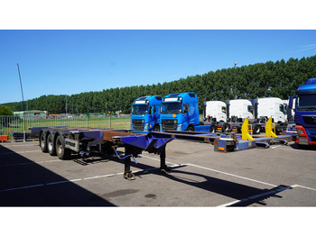 Container/ Wechselfahrgestell Auflieger Pacton 3 AXLE MULTI CONTAINER TRANSPORT TRAILER EXTENDABLE 45 FT: das Bild 3