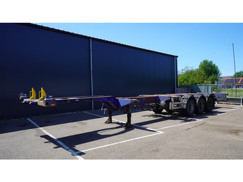 Container/ Wechselfahrgestell Auflieger Pacton 3 AXLE MULTI CONTAINER TRANSPORT TRAILER EXTENDABLE 45 FT: das Bild 2