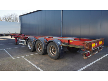 Container/ Wechselfahrgestell Auflieger Renders 3 AXLE EXTENDABLE CONTAINER TRANSPORT TRAILER: das Bild 4