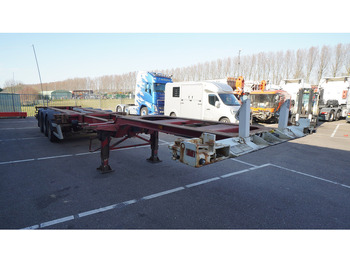 Container/ Wechselfahrgestell Auflieger Renders 3 AXLE EXTENDABLE CONTAINER TRANSPORT TRAILER: das Bild 3