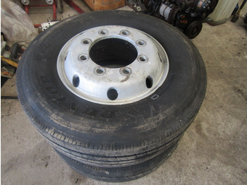 Reifen für LKW ALCOA ALLOYS (2) 285/70/19.5 STEER DUNLOP 2012 10/12MM TREAD 30MM HOLES: das Bild 4