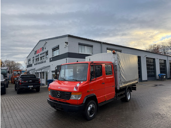 Plane LKW Mercedes-Benz 816 Vario Doka Pritsche Plane 2x AHK: das Bild 2