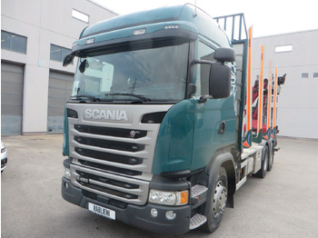 SCANIA G 450 Holztransporter