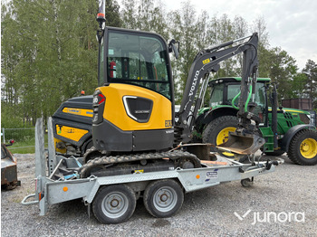 Minibagger Grävmaskin Volvo ECR25D Electric: das Bild 5