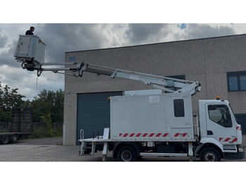 LKW mit Arbeitsbühne Renault Midlum 220dCi. Hubarbeitsbühne 16m.: das Bild 4