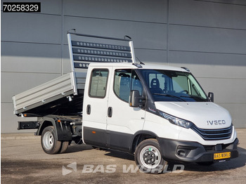 Iveco Daily 35C21 3-Zijdige Kipper Dubbel Cabine 210PK 3.0L Dubbellucht 3,5t Trekhaak ACC Airco LED Camera CarPlay Euro6 Tipper Benne Kieper - Leasing Iveco Daily 35C21 3-Zijdige Kipper Dubbel Cabine 210PK 3.0L Dubbellucht 3,5t Trekhaak ACC Airco LED Camera CarPlay Euro6 Tipper Benne Kieper: das Bild 2