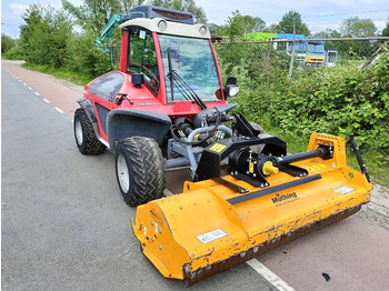 Landwirtschaftlicher Anhänger Aebi TT210 terratrac maaier mower pto front hef kubota: das Bild 4