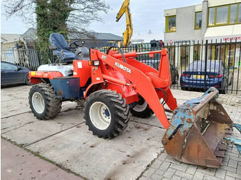 Radlader Kubota R 520 shovel wiellader loader lader met bak/vorken: das Bild 3