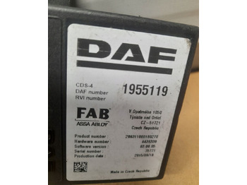 Steuergerät für LKW DAF XF 106 CDS 4 FAB 1955119: das Bild 3