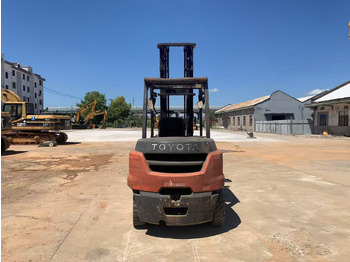 Dieselstapler Toyota FD50 Forklift Original Color Japan Forklift with High Mast: das Bild 4