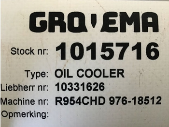 LIEBHERR Ölkühler