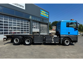 Containerwagen/ Wechselfahrgestell LKW MAN TGX 26.480 6x2 Kompressor: das Bild 4