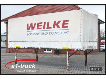 Planenaufbau Krone 20 x WB 7,45 BDF Wechselbrücke, Bordwand, EDSCHA: das Bild 1