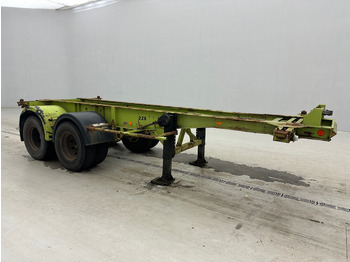 Container/ Wechselfahrgestell Auflieger Pacton Skelet 20 ft: das Bild 3