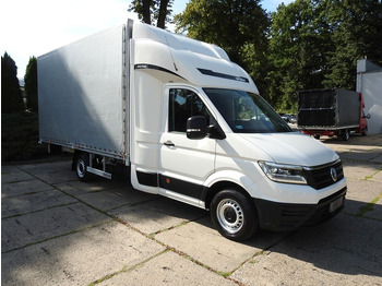 Planen Transporter, Transporter mit Doppelkabine Volkswagen CRAFTER PRITSCHE PLANE 10 PALETTEN WEBASTO A/C: das Bild 4