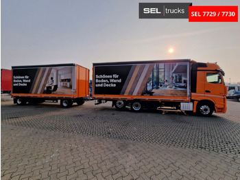 Plane LKW Mercedes-Benz Actros 2548 / Retarder / Euro 6E / Aluklappen: das Bild 4 Plane LKW Mercedes-Benz Actros 2548 / Retarder / Euro 6E / Aluklappen: das Bild 4