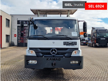 Containerwagen/ Wechselfahrgestell LKW Mercedes-Benz KAMAG WBH 25 / Wiesel Umsetzer Sattelplatte: das Bild 2