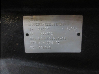 Differenzial Getriebe für LKW MAN TGS 81.35010-6262 DIFFERENTIEEL HY-1350 37:12 RATIO 3,083 EURO 5: das Bild 5