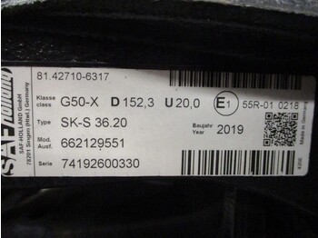 Sattelkupplung für LKW SAF G50-X D 152,3 U 20,0 81.42710-6317 G50-X D 152,3 U 20,0 81.42710-6317 SAF HOLLAND Schotels .NIEUWE  5 X OP VOORRAAD: das Bild 3