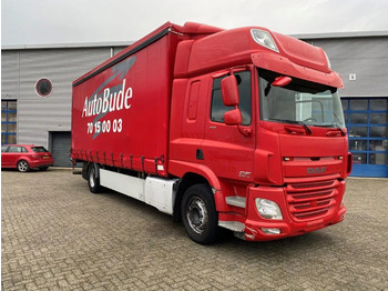 Koffer LKW DAF CF400 / CURTAIN SAILS / BIG PLATFORM 2500 KG / DEB / NAVI / FULL-AIR / LWDS / ACC / AUTOMATIC / EURO-6 / 2015: das Bild 2
