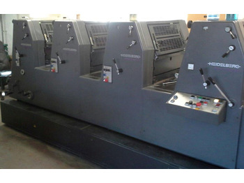 Offsetdruckmaschine Heidelberg GTO 52-4-P3 four-color offset press: das Bild 2